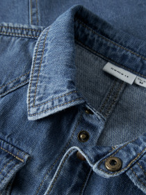 NAME IT Overshirt Blue Medium Blue Denim